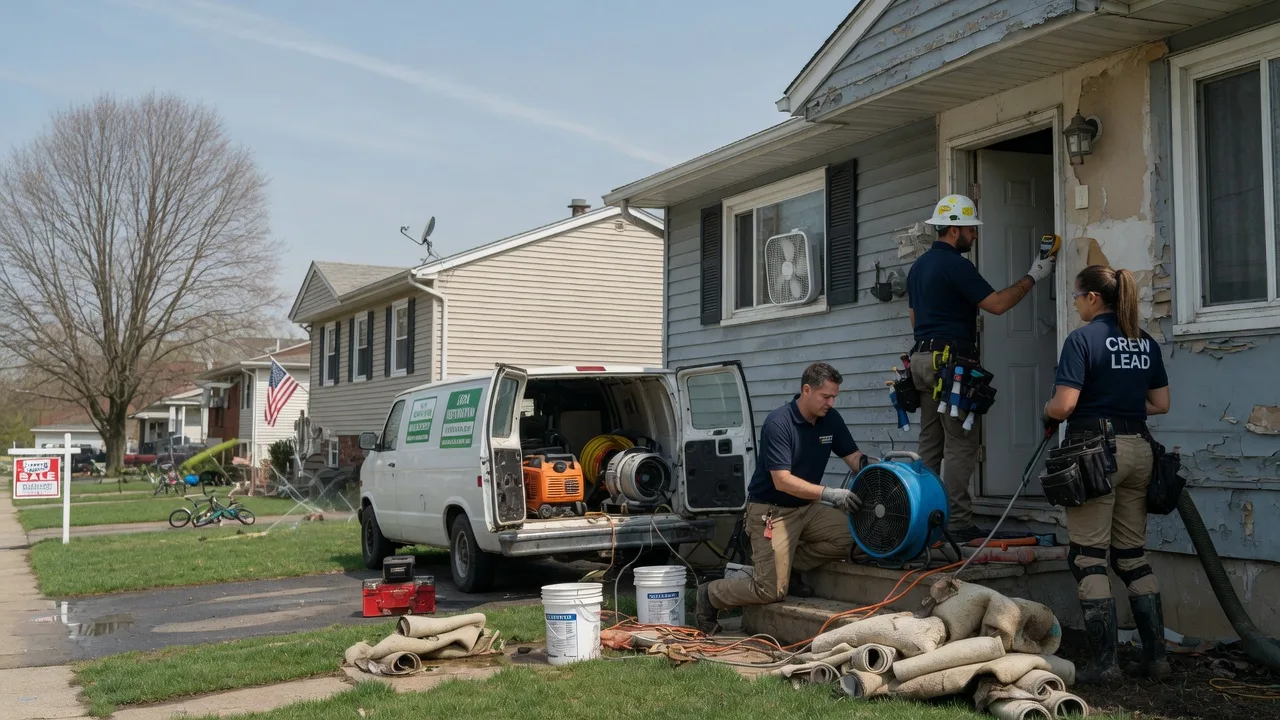 Flood Cleanup in Hampden Sydney, VA near me