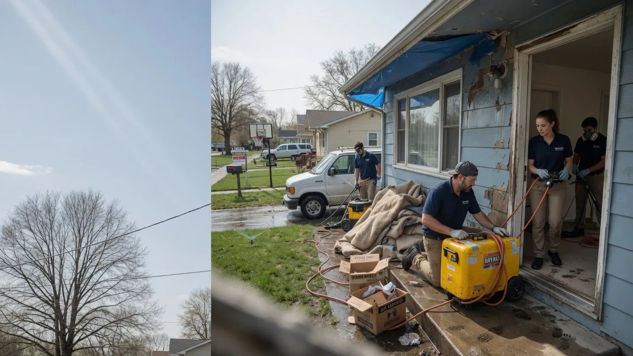 Basement Flood Cleanup in Hampden Sydney, VA near me